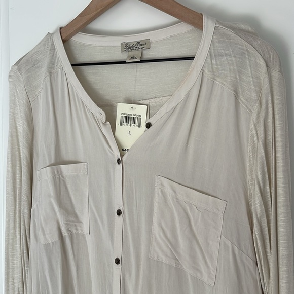 NWT Lucky Brand Blouse - Picture 2 of 6